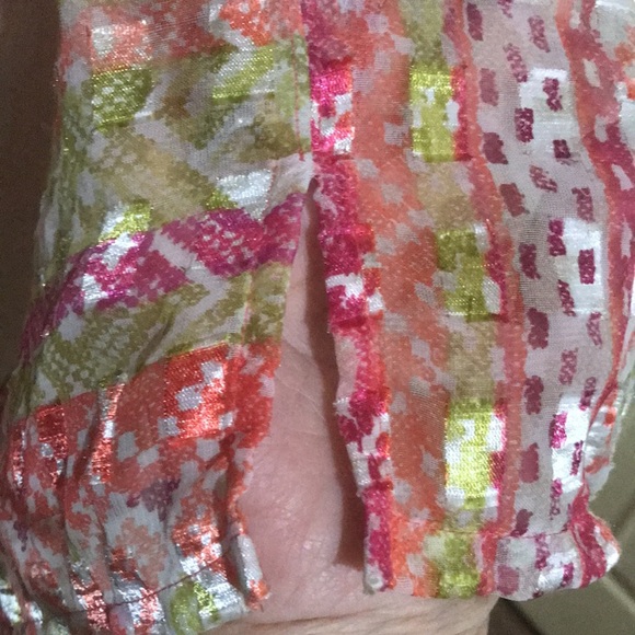 Sheer Ruby Rd blouse - Picture 7 of 9